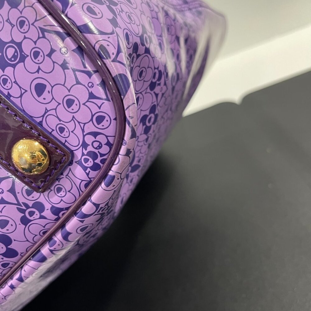 Louis Vuitton Takashi Murakami Purple Cosmic Tote Bag (140256) - Picture 6 of 13